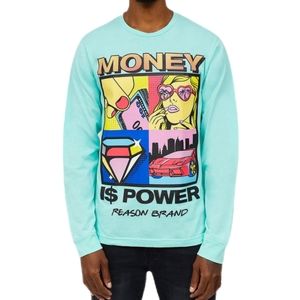 Reason Money Is Power Long Sleeved Tee